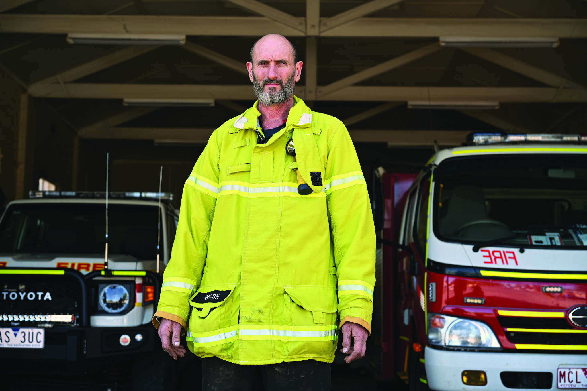 Charlton CFA captain Craig Walsh