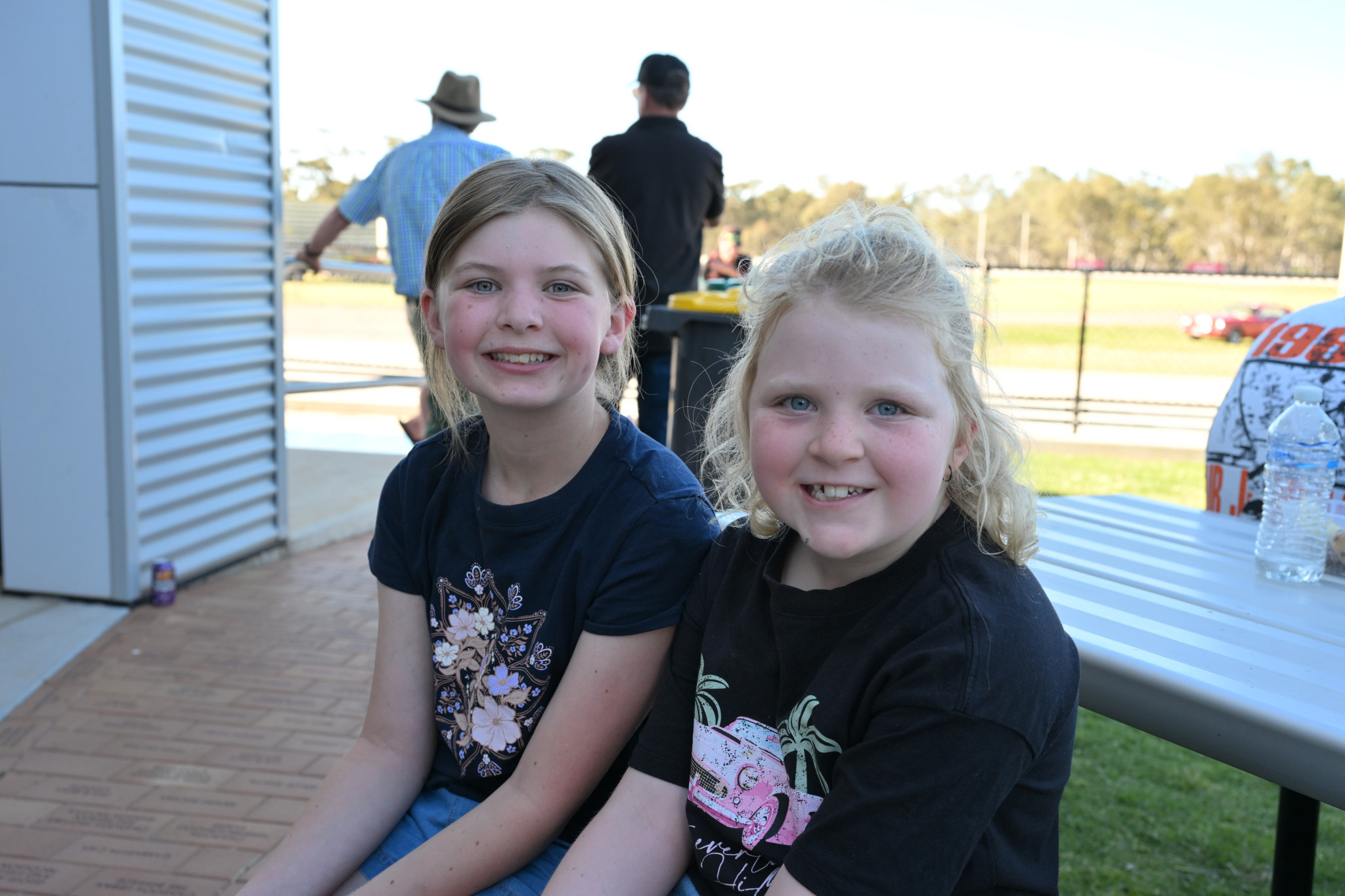 Imogen and Annabel Clee. NCN PHOTO