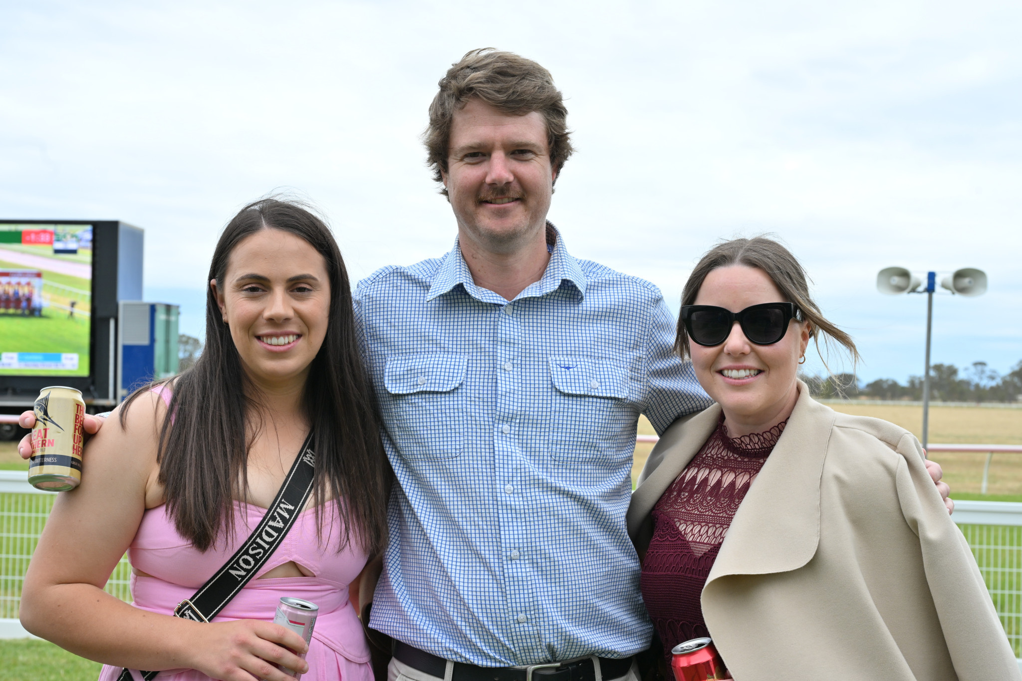 Ashlee Bowen, Jono Grant and Holly Beavis. NCN PHOTOS
