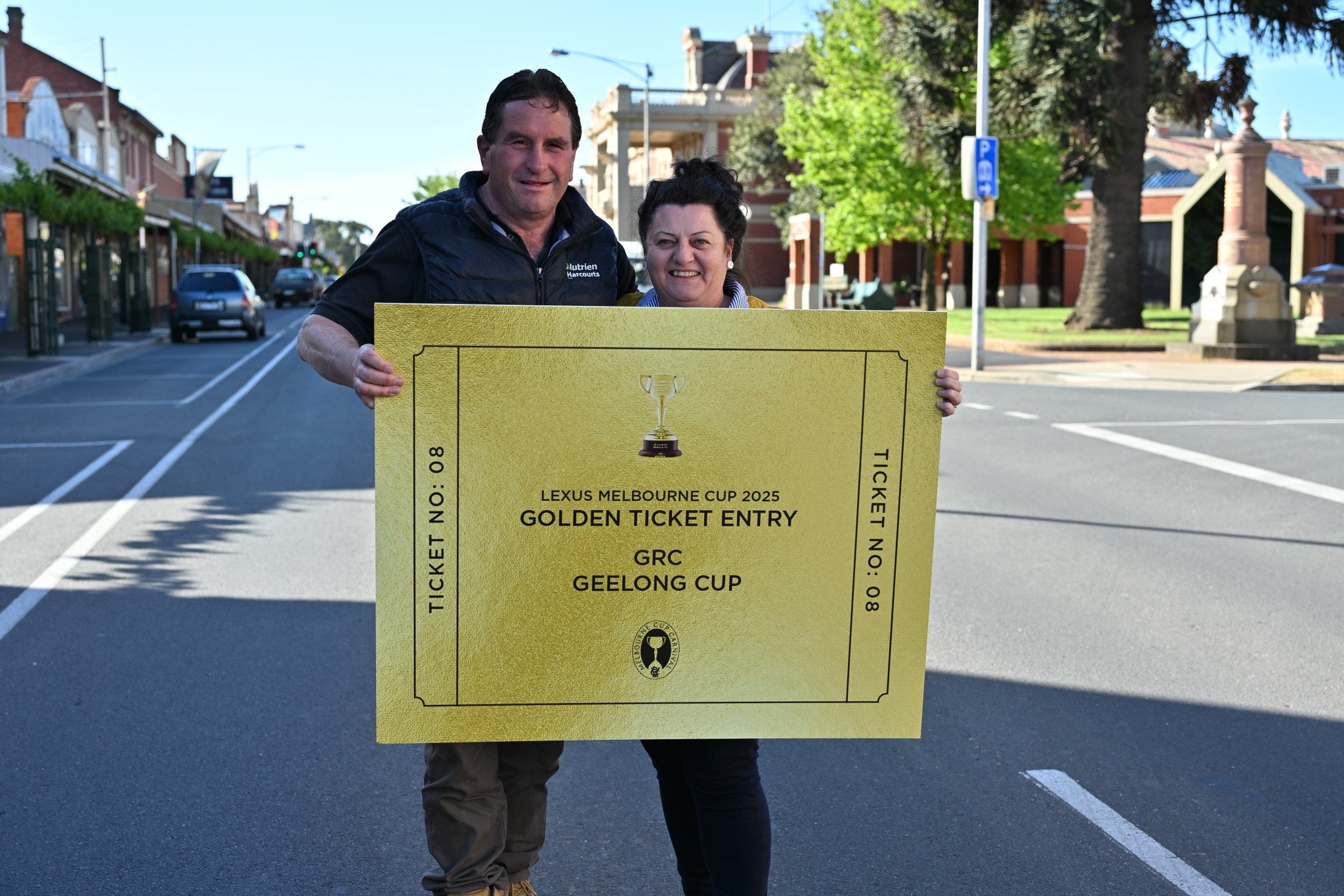 Damian and Melissa Drum are gearing up to watch their horse Torranzino race in the Melbourne Cup. NCN PHOTO