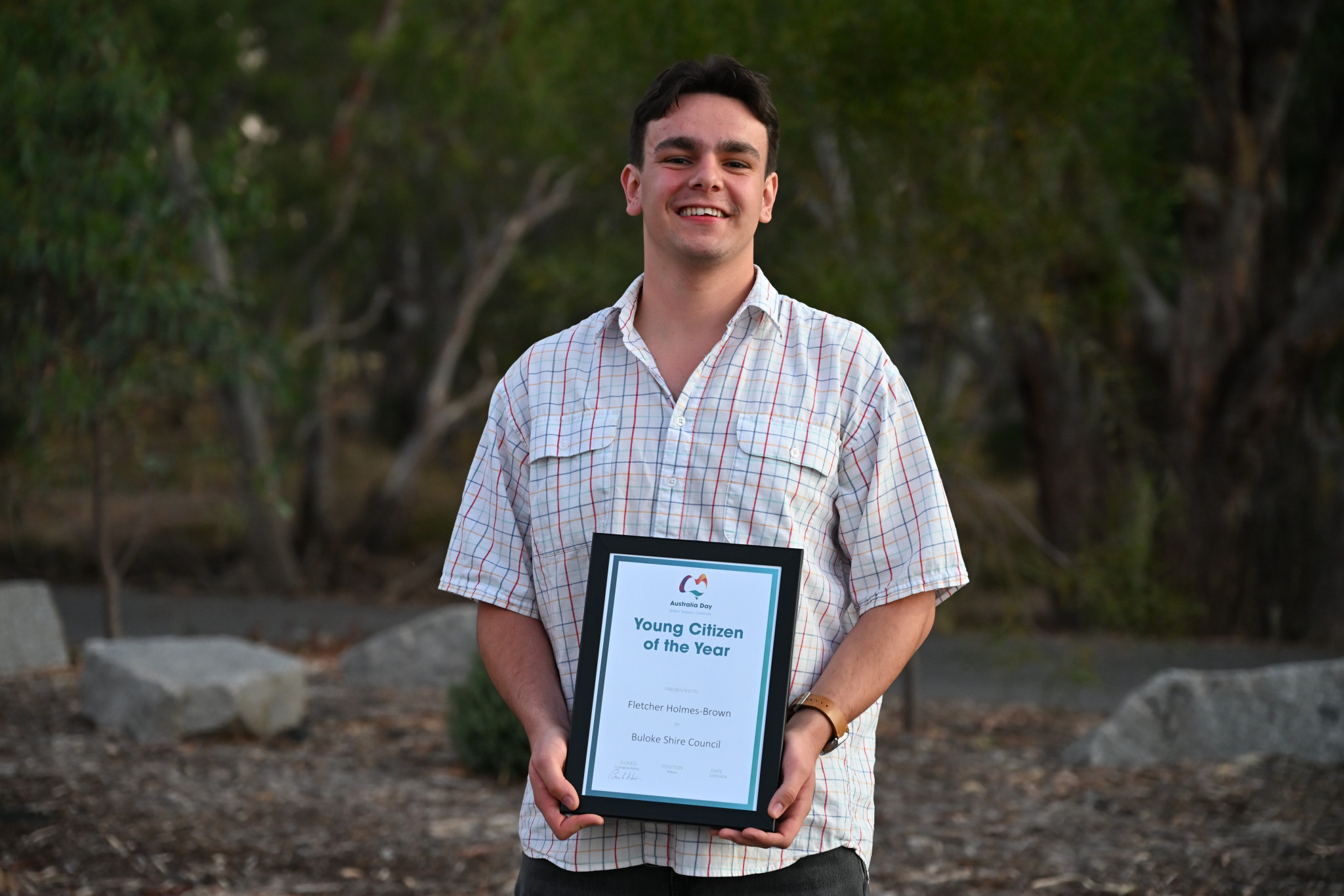 Fletcher Holmes-Brown. NCN PHOTO