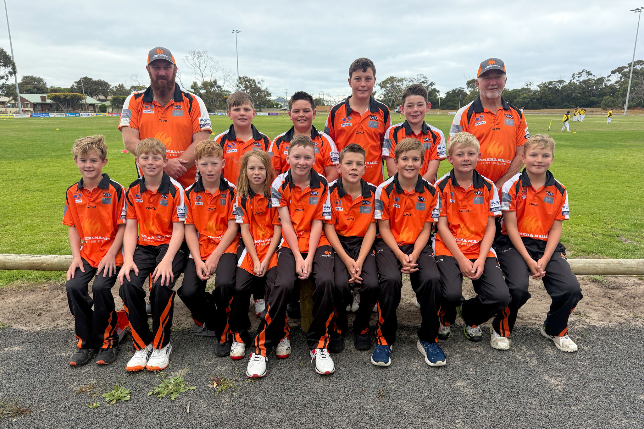 The Under 13 team at Country Week.