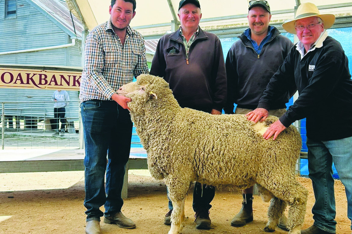 Jack McRae, Rodger Clark, Brayden Clarke and Warren McRae.