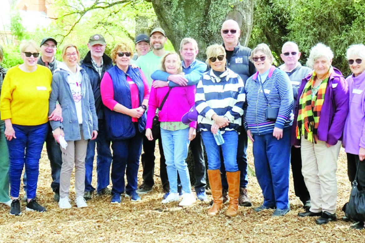 The James Family reunion was held recently with the descendants of the six children of William and Eva James