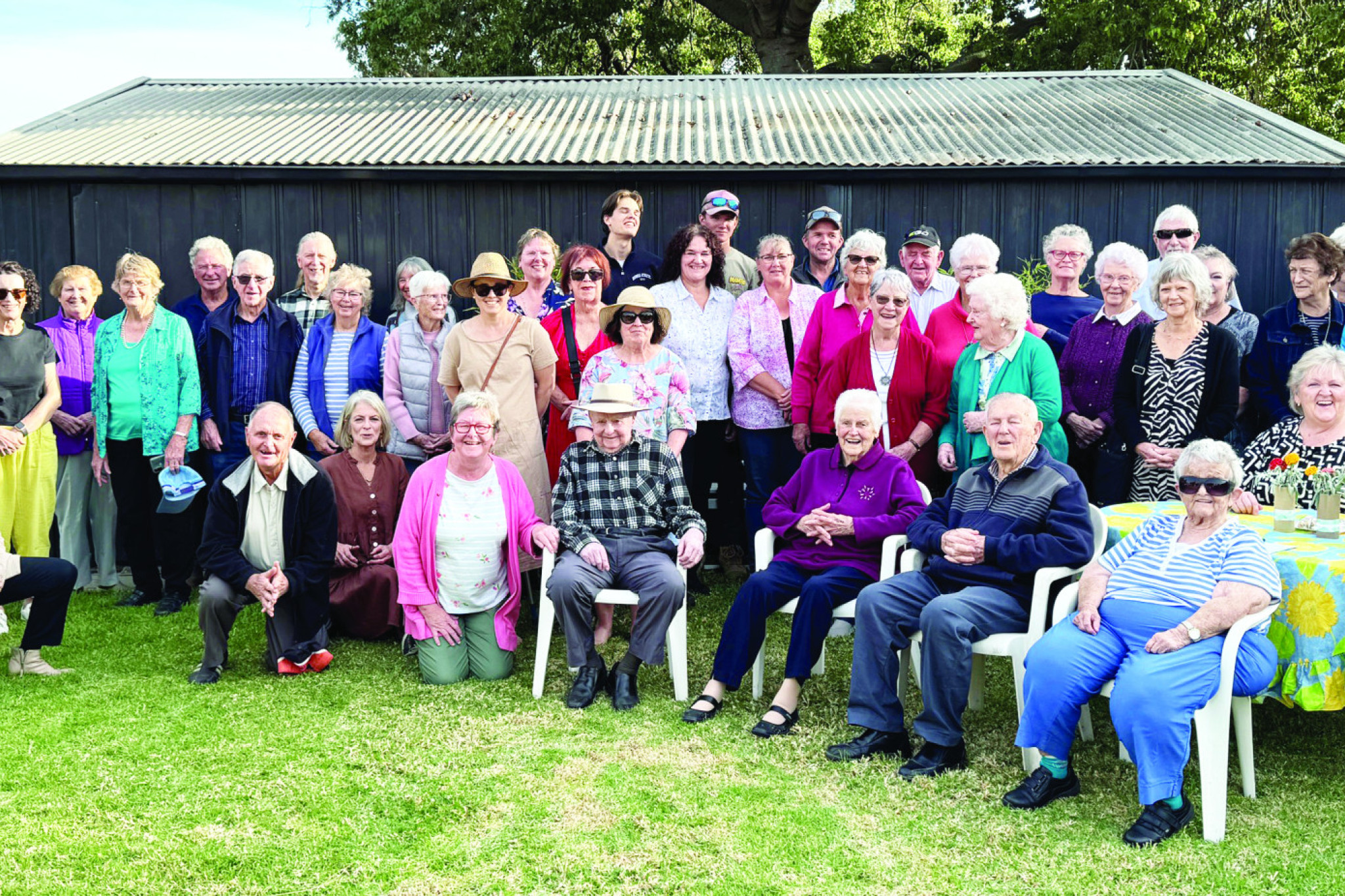 Group photo at Cobham Hall.