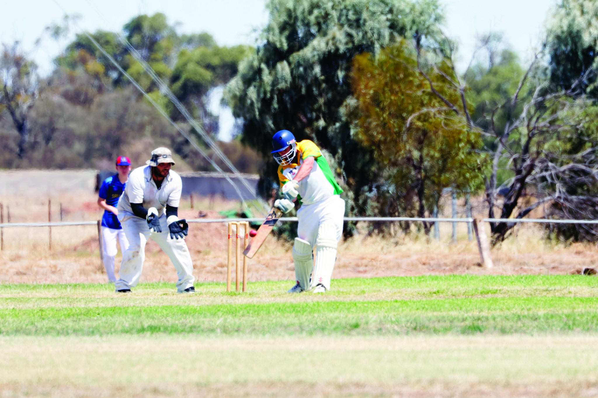 Jacob Patching was the lynchpin of St Arnaud’s innings on Saturday