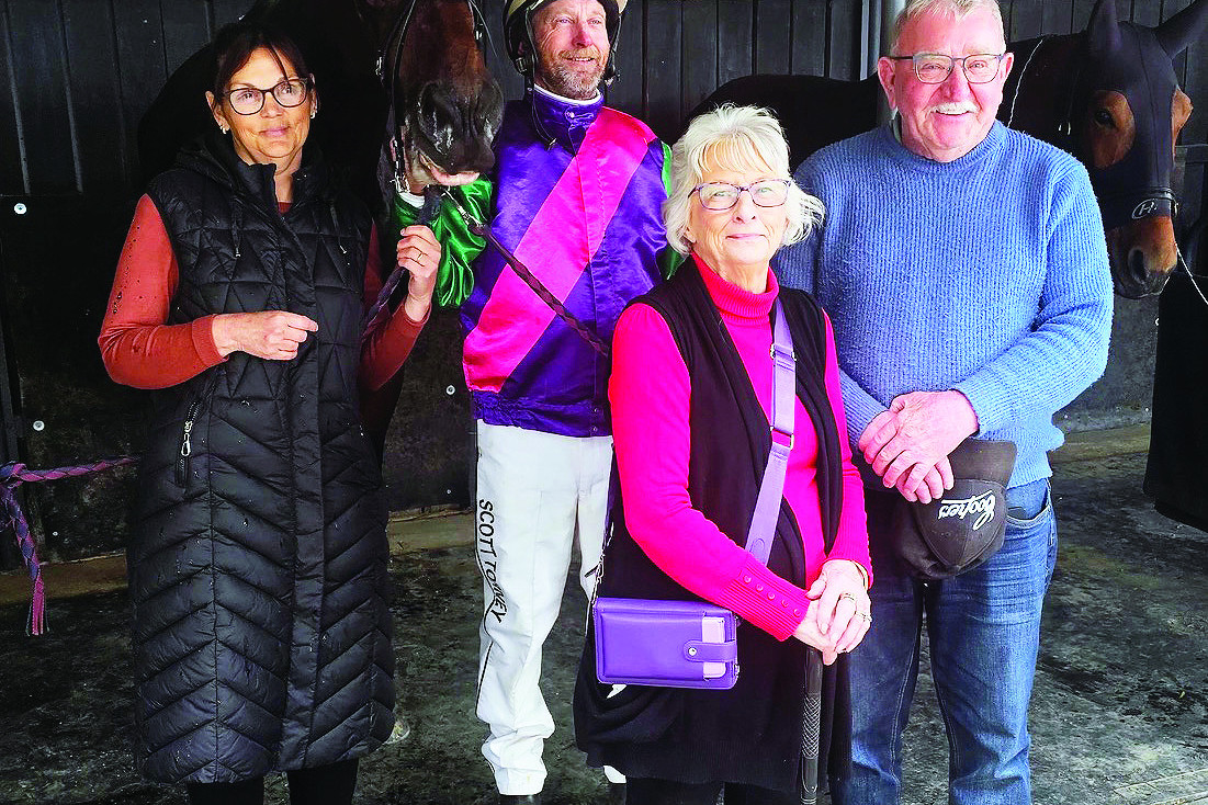 t was a family day out for Michelle, Scott, Pat and Barry Torney at Maryborough on Monday made even better by the “big fella” Aldebaran Maverick winning and stablemate Tension Seeker placing third.