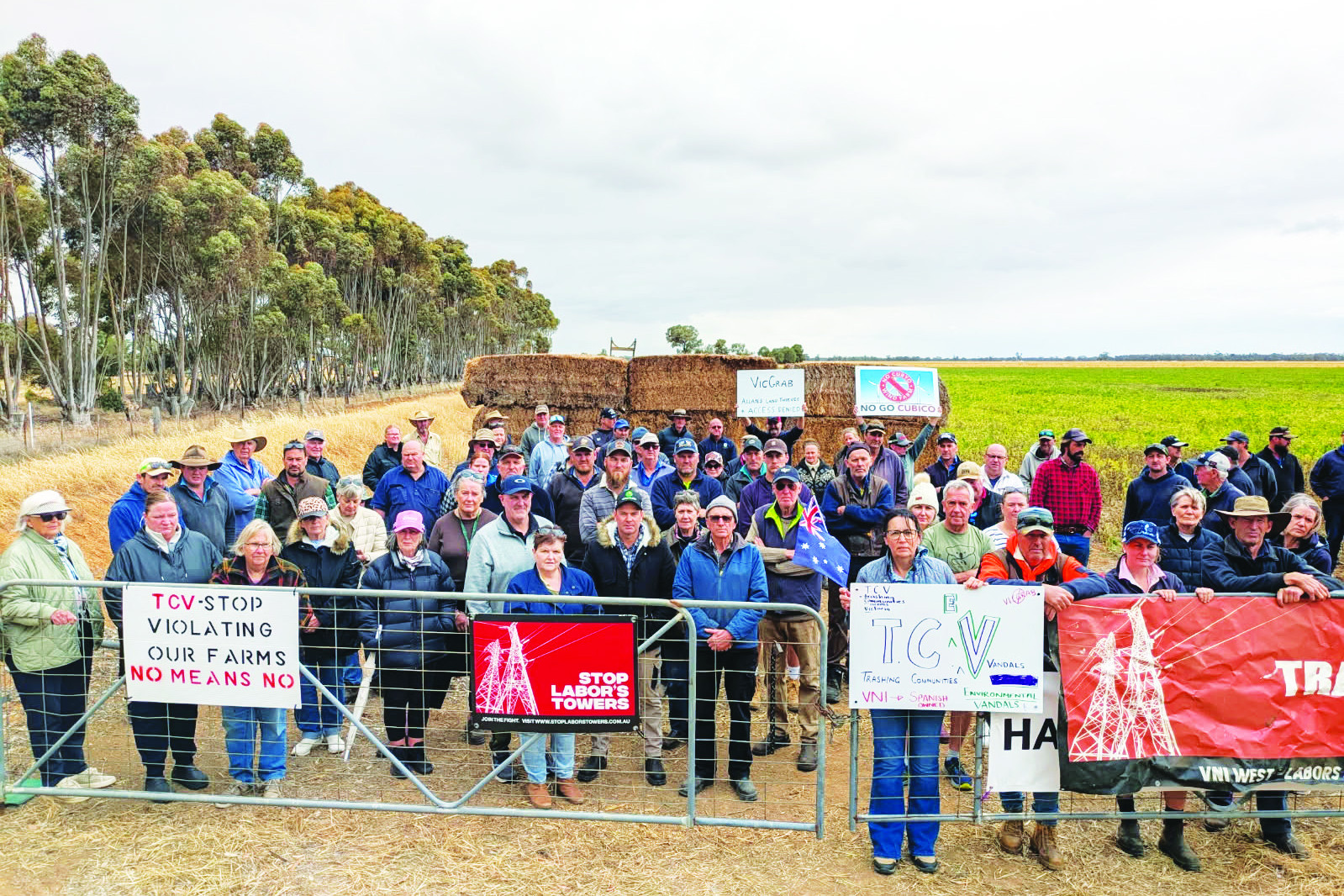 Access denied: communities come together at Bungeluke to stop VNI West - feature photo