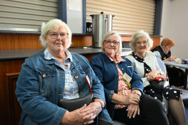 Jan Coates, Bev Reid and Karen Douglas